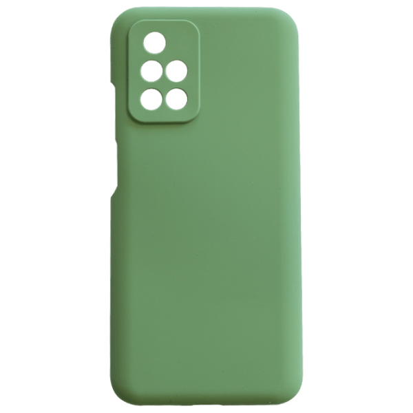Husă pentru smartphone Xiaomi Redmi 10 (Liquid Silicon) Green EVO, TPU, Back photo 1