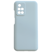 Чехол для смартфона Xiaomi Redmi 10 (Liquid Silicon) Светлый Синий EVO, TPU, Back