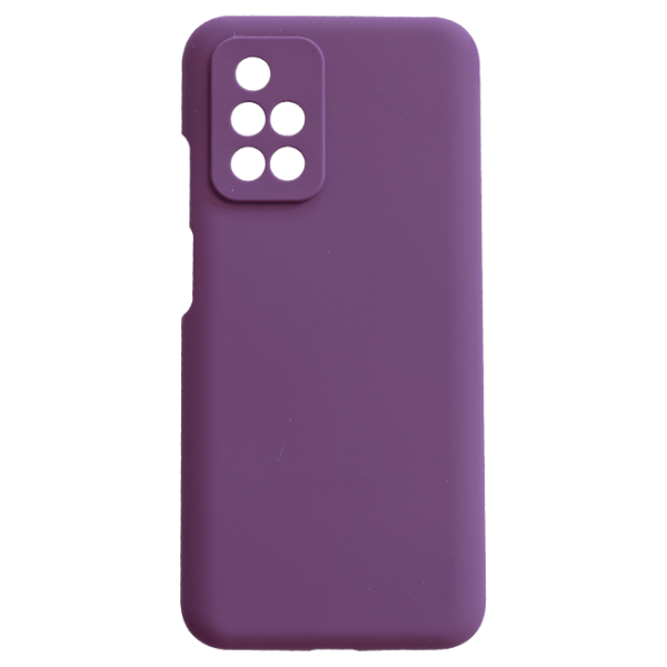 Husă pentru smartphone Xiaomi Redmi 10 (Liquid Silicon) Purple EVO, TPU, Back photo 1