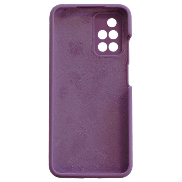 Husă pentru smartphone Xiaomi Redmi 10 (Liquid Silicon) Purple EVO, TPU, Back photo 2