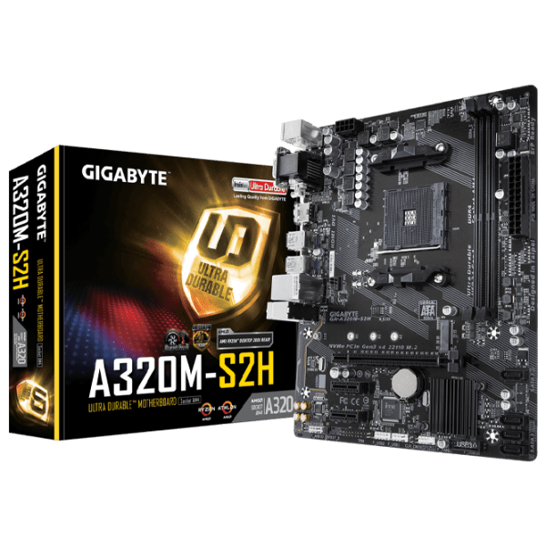 Материнская плата Gigabyte A320M-S2H 3.1 mATX  photo 5