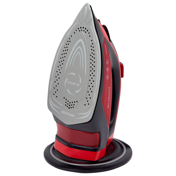 Fier de călcat Polaris PIR2699K Red 2600 W, 40 g/ min, 0.38 l, Ceramică photo 3