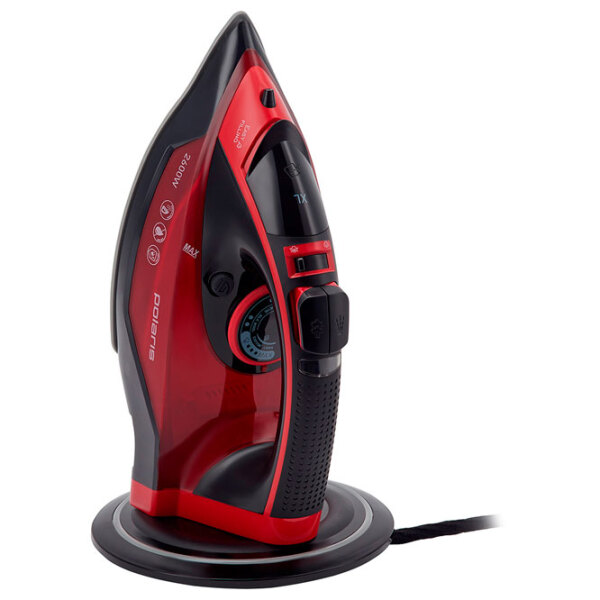 Fier de călcat Polaris PIR2699K Red 2600 W, 40 g/ min, 0.38 l, Ceramică photo 5