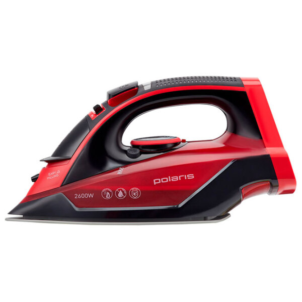 Fier de călcat Polaris PIR2699K Red 2600 W, 40 g/ min, 0.38 l, Ceramică photo 6