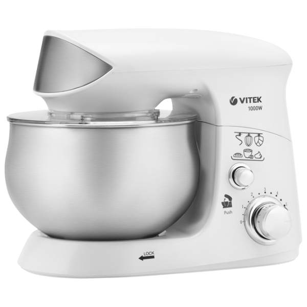 Mașină de bucătărie Vitek VT-1444 White 1000 W, Mecanic, Numărul de viteze: 6 photo 1