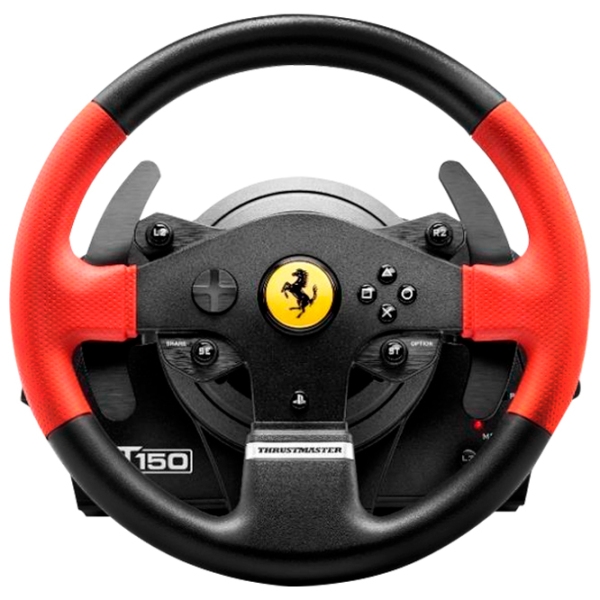 Volan Thrustmaster T150 Ferrari Force Feedback Black Cu fir / 15 buttons photo 2