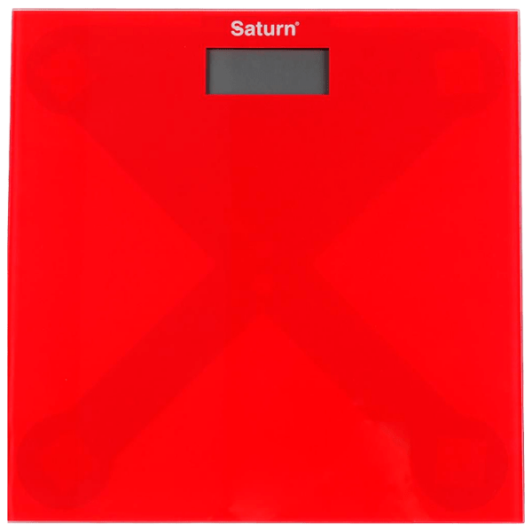 Напольные весы Saturn ST-PS0294 Красный 180 кг / Красный photo 1