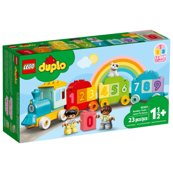 Конструктор LEGO Number Train - Learn To Count  Количество деталей 23, 1.5+ photo 1