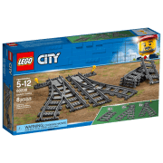 Конструктор LEGO Switch Tracks Серый Количество деталей 8, 5+