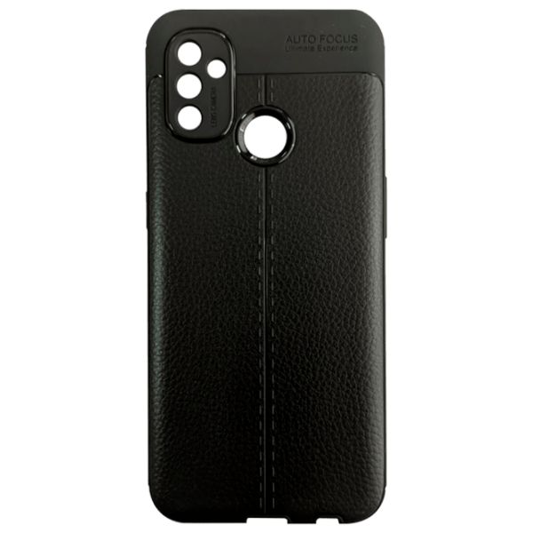 Чехол для смартфона OnePlus Nord N100 (Leather) Черный EVO, Кожа, Back photo 1