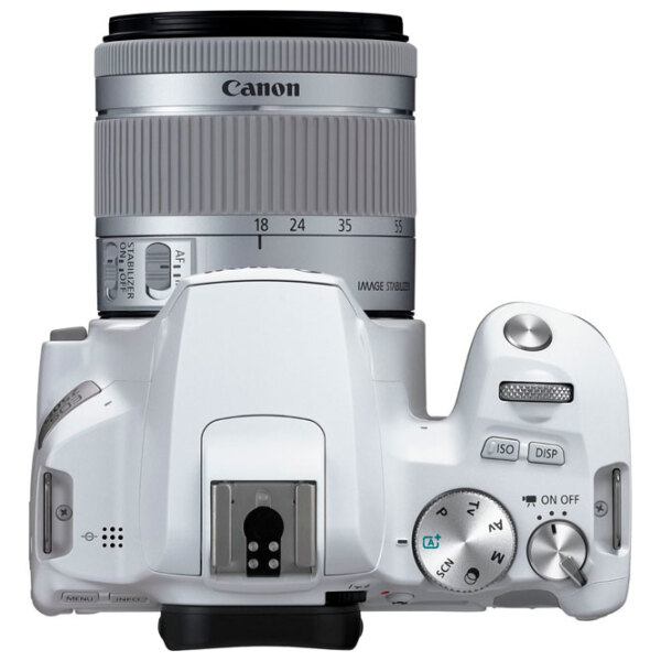 Cameră foto Canon EOS 250D + EF-S 18-55mm F4-5.6 IS STM Kit White CMOS, 24.1 MP, f/ 4 - f/ 5.6 photo 8