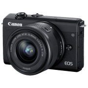 Cameră foto Canon EOS M200 + EF-M 15-45mm f/ 3.5-6.3 IS STM Kit Black CMOS, 24.1 MP, f/ 3.5 - f/ 6.3
