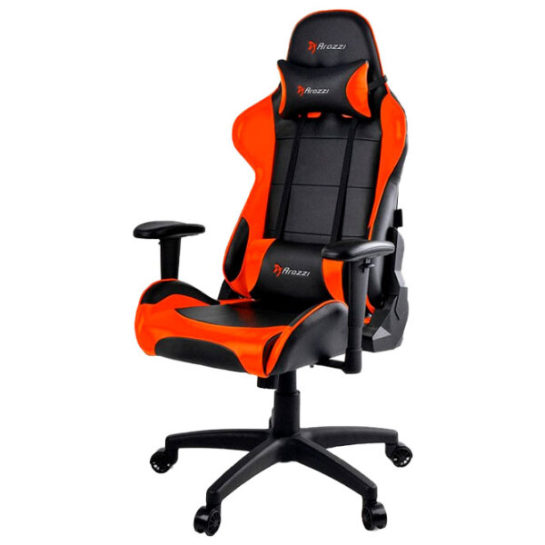 Scaun Gaming Arozzi Verona V2 Black Orange  photo 2