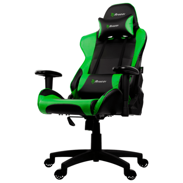 Scaun Gaming Arozzi Verona V2 Green Black   photo 1