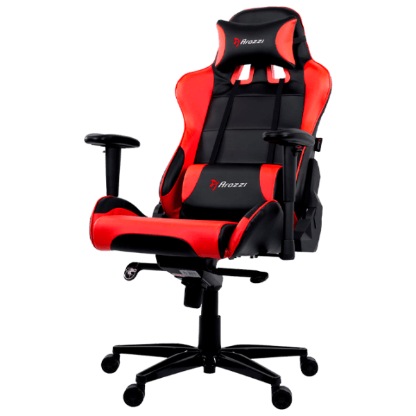 Игровое кресло Arozzi Verona XL+ Черный Red  photo 1