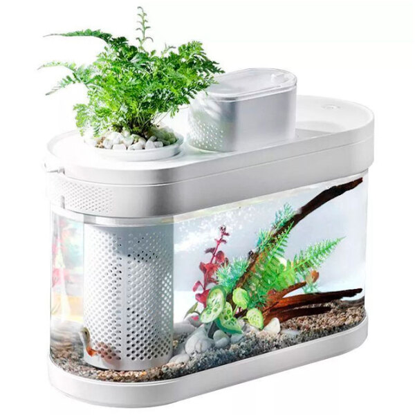 Acvariu Xiaomi Smart Amphibious Ecology Fish Tank Pro Suit C180 White 8 l photo 2