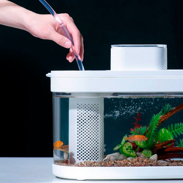 Acvariu Xiaomi Smart Amphibious Ecology Fish Tank Pro Suit C180 White 8 l photo 5