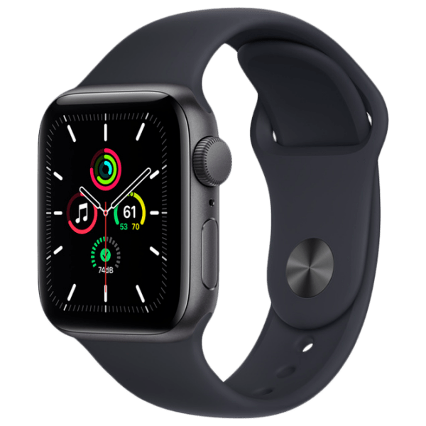 Умные часы Apple Watch SE Серый | 40 мм | Алюминий/ Фторэластомер| MKQ13 photo 1