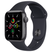 Ceas inteligent Apple Watch SE Gray | 40mm | Aluminiu/ Fluoroelastomer| MKQ13