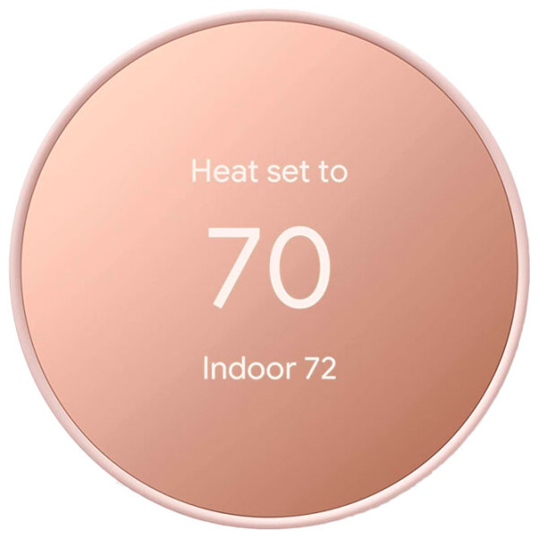 Умный термостат Google Nest Песочный  photo 2