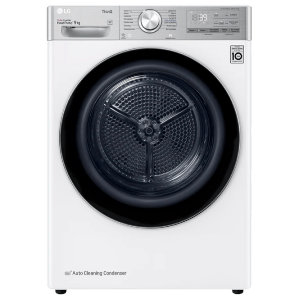 Сушильная машина LG DC90V9V9E Белый 9 кг, A+++ photo 1