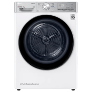 Mașină de uscat rufe LG DC90V9V9E White 9 kg, A+++