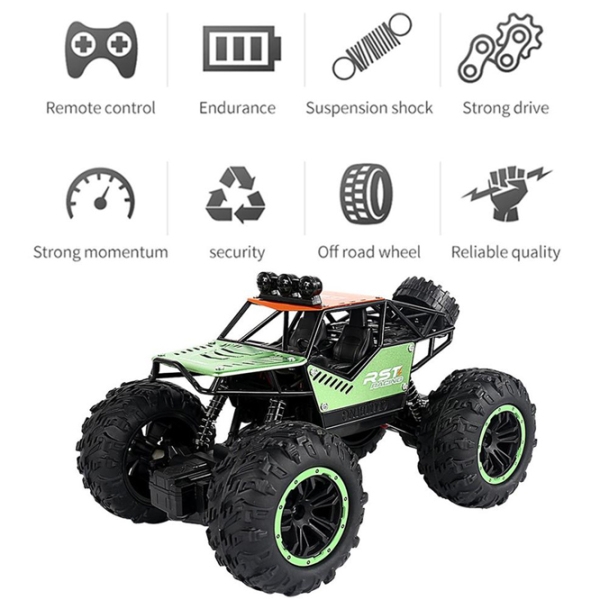 Mașină Lead Honor Rover Off-Road Climbing Car LH-C021 Green  photo 3