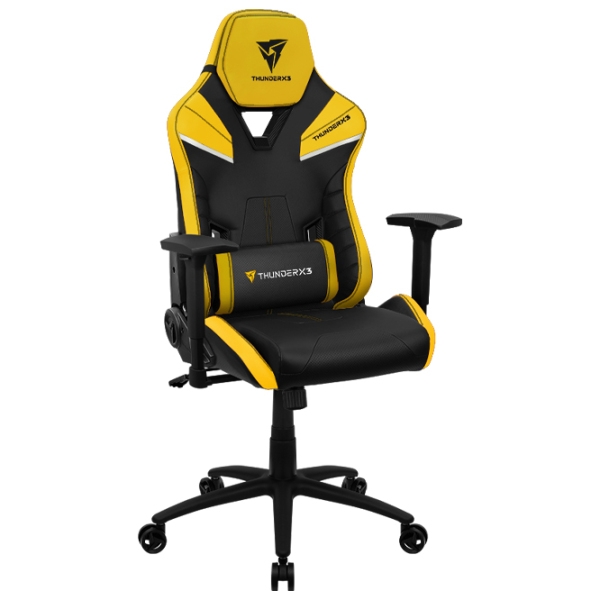Scaun Gaming ThunderX3 TC5 Black Yellow  photo 4