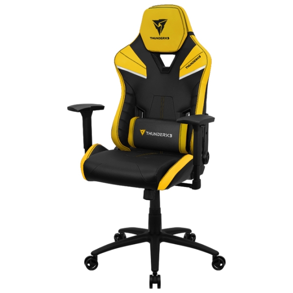Scaun Gaming ThunderX3 TC5 Black Yellow  photo 5