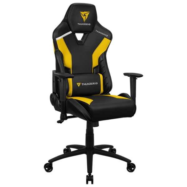 Scaun Gaming ThunderX3 TC3 Black Yellow  photo 4