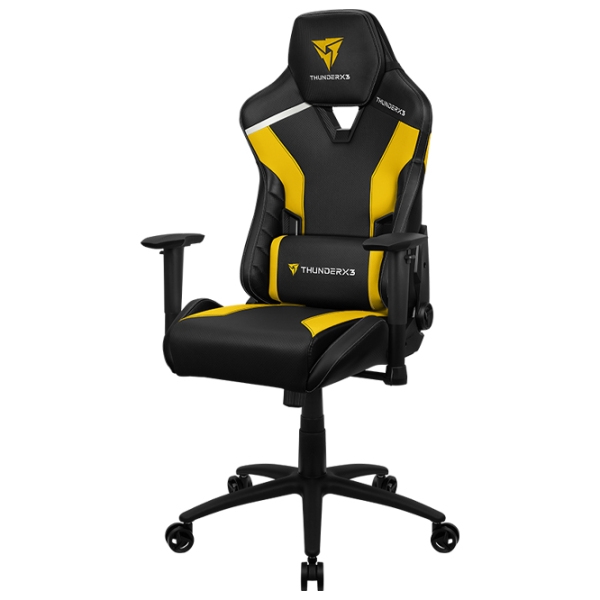 Scaun Gaming ThunderX3 TC3 Black Yellow  photo 5