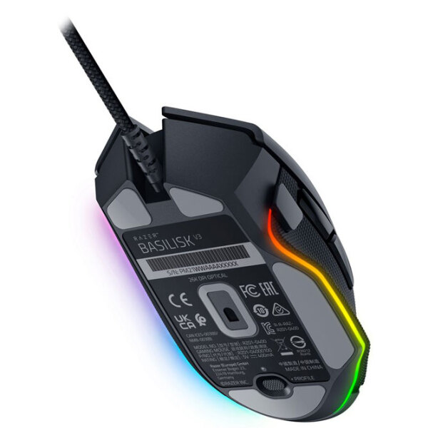 Mouse Razer Basilisk V3 Black Cu fir / 26000 dpi photo 5