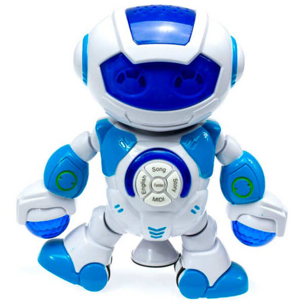 Робот LeZhou Toys Lezo Синий  photo 2