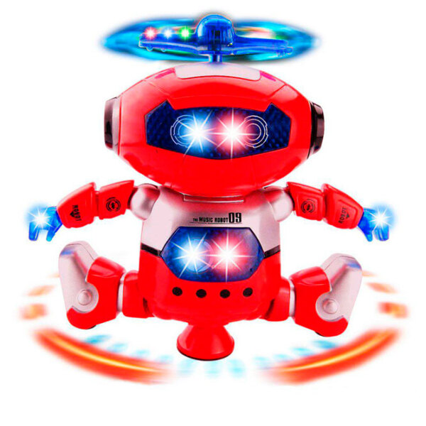 Robot LeZhou Toys 360-degree Red  photo 3