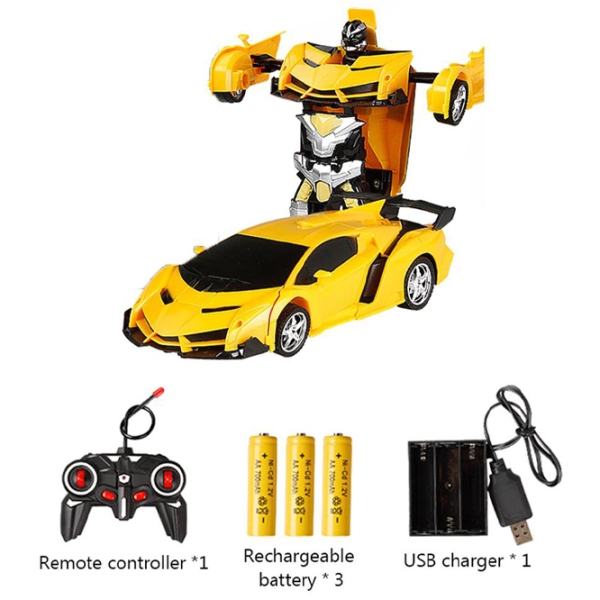 Робот JiaQi Lamborghini Transformer Желтый  photo 5