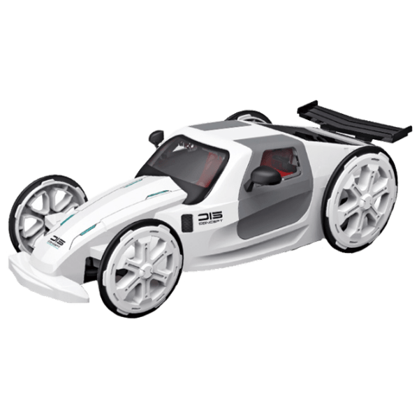 Mașină RC Solar Power Car DIY015 White  photo 1