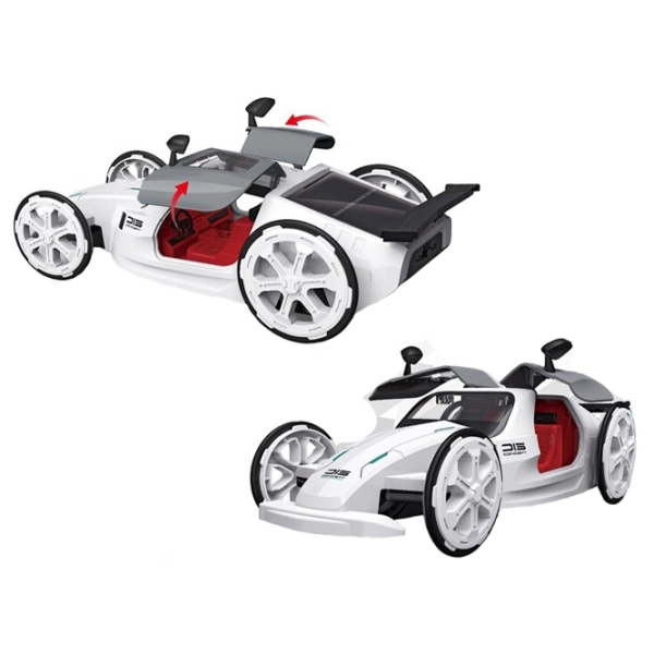 Mașină RC Solar Power Car DIY015 White  photo 2