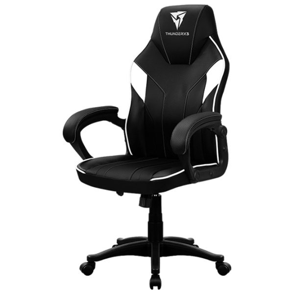 Scaun Gaming ThunderX3 EC1 Black White  photo 5