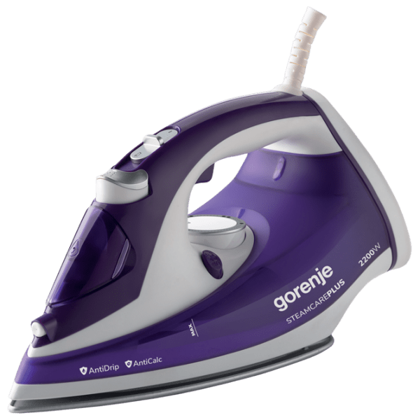 Fier de călcat Gorenje SIH2200BBC Purple 2200 W, 30 g/min, 0.28 l, Ceramică photo 1
