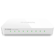 Switch D-Link DGS-1008A White 16 Gbit/ s