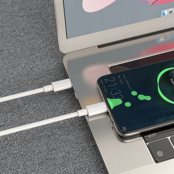 Cablu pentru telefon Hoco X51 USB Type-C/ USB Type-C 100 W White  photo 6