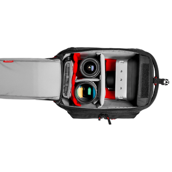 Geantă pentru cameră video Manfrotto Pro Light Camcorder Case 191N Black Stofă photo 5