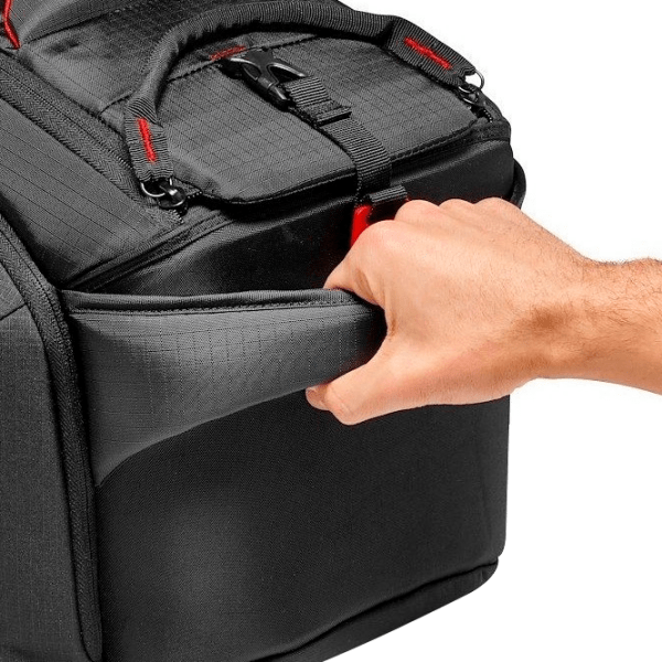 Geantă pentru cameră video Manfrotto Pro Light Camcorder Case 191N Black Stofă photo 7