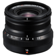 Объектив Fujinon XF16 mm F2.8 R WR, Черный 