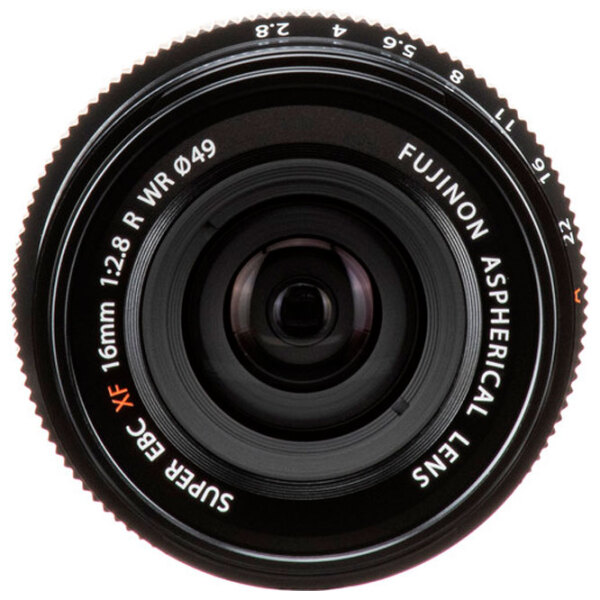 Объектив Fujinon XF16 mm F2.8 R WR, Черный  photo 3