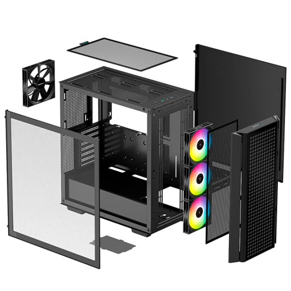 Корпус Deepcool CG540 Черный micro ATX photo 10
