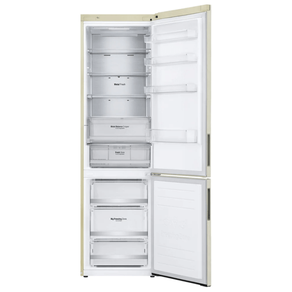 Frigider LG GA-B509CETL Beige 277l/ No Frost, 107l/ No Frost, A+ photo 3