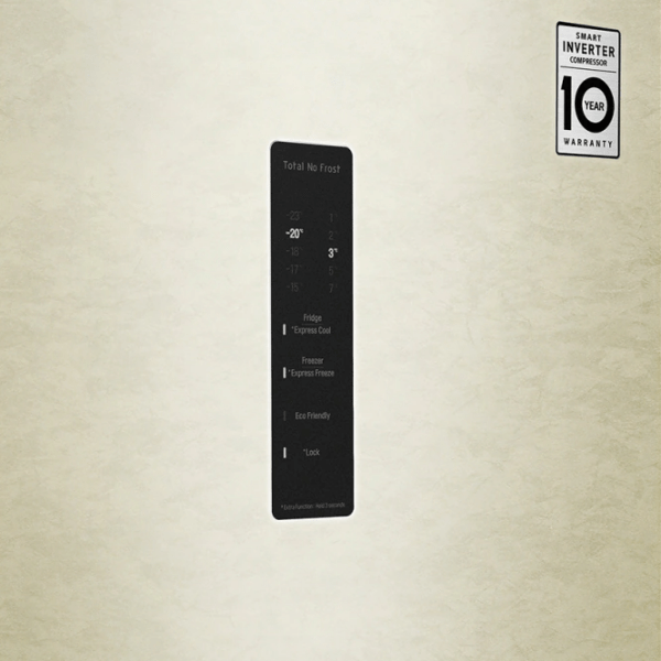 Frigider LG GA-B509CETL Beige 277l/ No Frost, 107l/ No Frost, A+ photo 4