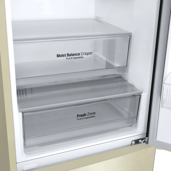Frigider LG GA-B509CETL Beige 277l/ No Frost, 107l/ No Frost, A+ photo 5