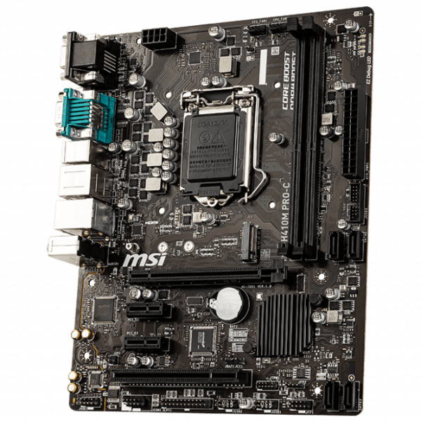 Материнская плата MSI H410M PRO-C mATX  photo 2